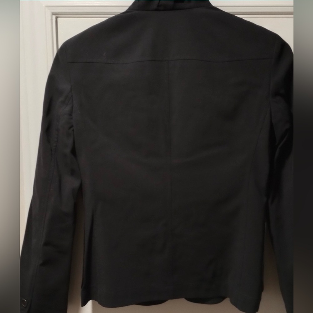 Akris Punto Navy Tailored Blazer Jacket | Size 6 - Picture 4 of 5